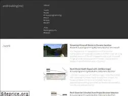 Sites similar to andrewkingme.com