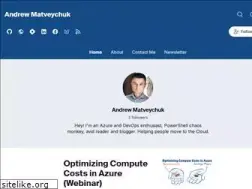 Sites similar to andrewmatveychuk.com