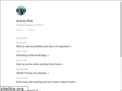 Sites similar to andrewmmc.com