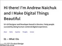 Sites similar to andrewnaichuk.com