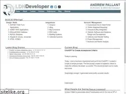 Sites similar to andrewpallant.com