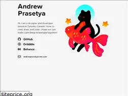 Sites similar to andrewprasetya.com