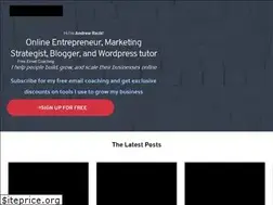 Sites similar to andrewrezk.com