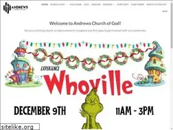 Sites similar to andrewschurchofgod.net