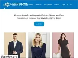 Sites similar to andrewsclothing.com.au