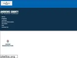 Sites similar to andrewscountytax.com