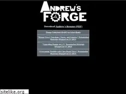 Sites similar to andrewsforge.com