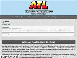 Sites similar to andrewstrucking.com
