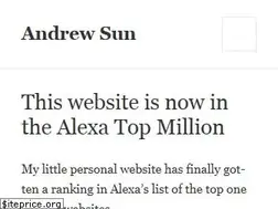 Sites similar to andrewsun.com