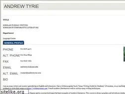Sites similar to andrewtyrie.com