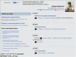 Sites similar to andreyshuvalov.ru