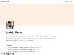 Sites similar to andrictham.com