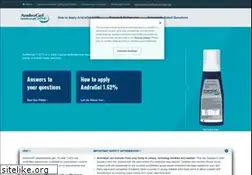 Sites similar to androgel.com
