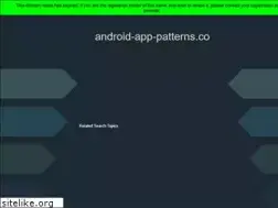 Sites similar to android-app-patterns.co