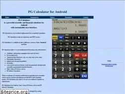 Sites similar to android.pgcalc.net