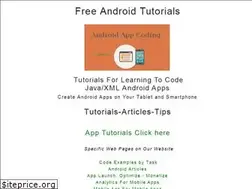 Sites similar to androidappcoding.com