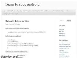 Sites similar to androidexamples4u.wordpress.com