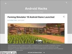 Sites similar to androidhacksss.blogspot.com