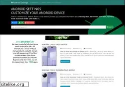 Sites similar to androidsettings.net