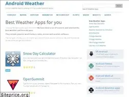 Sites similar to androidweather.net