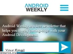 Sites similar to androidweekly.net