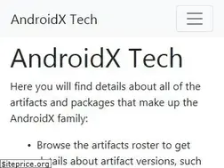 Sites similar to androidx.tech