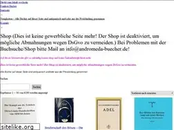 Sites similar to andromeda-buecher.de