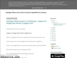 Sites similar to andropenoffice.blogspot.com