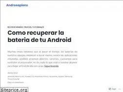 Sites similar to androsapiens.wordpress.com