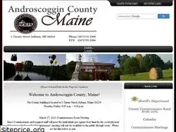 Sites similar to androscoggincountymaine.gov