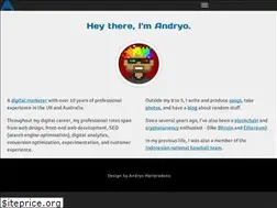 Sites similar to andryo.com