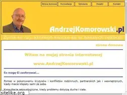 Sites similar to andrzejkomorowski.pl