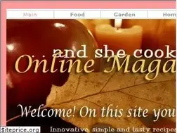 Sites similar to andshecookstoo.com