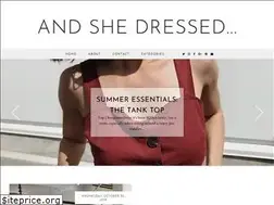 Sites similar to andshedressed.com