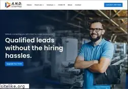 Sites similar to andstaffing.com