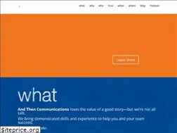 Sites similar to andthencomms.com