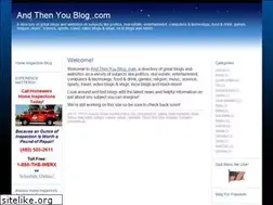 Sites similar to andthenyoublog.com