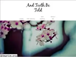 Sites similar to andtoothbetold.com