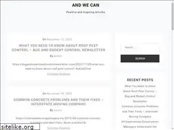 Sites similar to andwecan.com