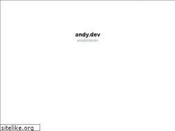 Sites similar to andy.dev
