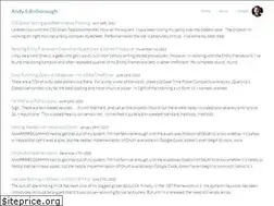 Sites similar to andy.edinborough.org