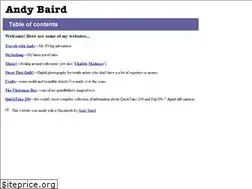 Sites similar to andybaird.com
