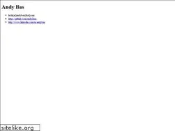 Sites similar to andybas.com