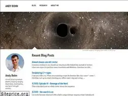 Sites similar to andybohn.com