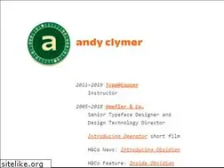 Sites similar to andyclymer.com