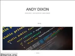 Sites similar to andydixon.com