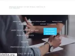 Sites similar to andygleznotary.com