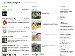 Sites similar to andyhuntington.co.uk