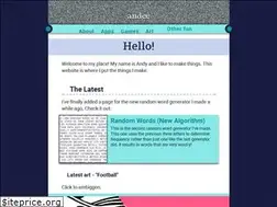 Sites similar to andyiverson.me