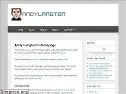 Sites similar to andylangton.co.uk
